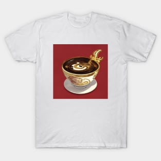 Coffee Vintage Since Art Artsy French Press Beans T-Shirt